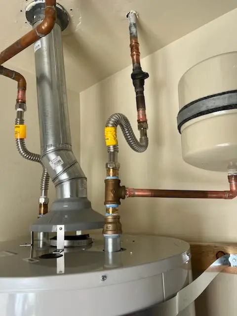 Water heater installation and plumbing repair in Friedens